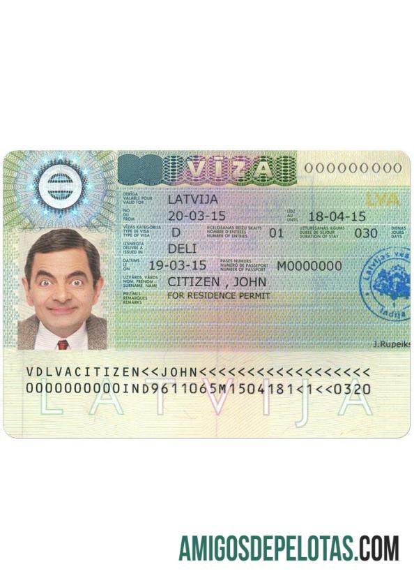 LETÓNIA Todos amostra